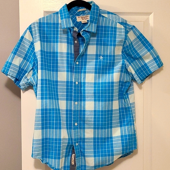 Original Penguin Other - Penguin button-down short sleeve shirt - M